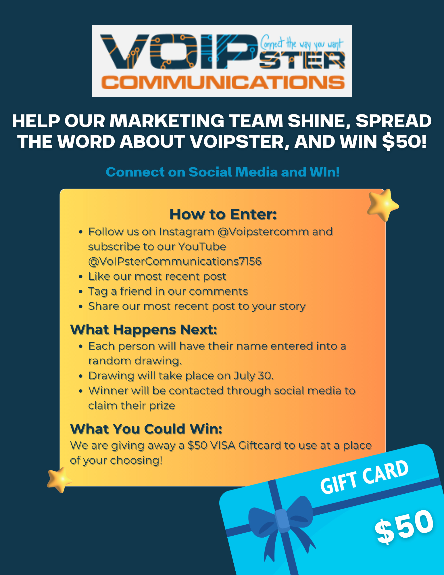 Copy of Fractional CTO annual pay offers - flyers (1) VoIPster Social Media Contest